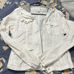 White Jacket with Hood